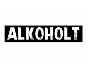 Nyomokban alkoholt tartalmaz - fehér